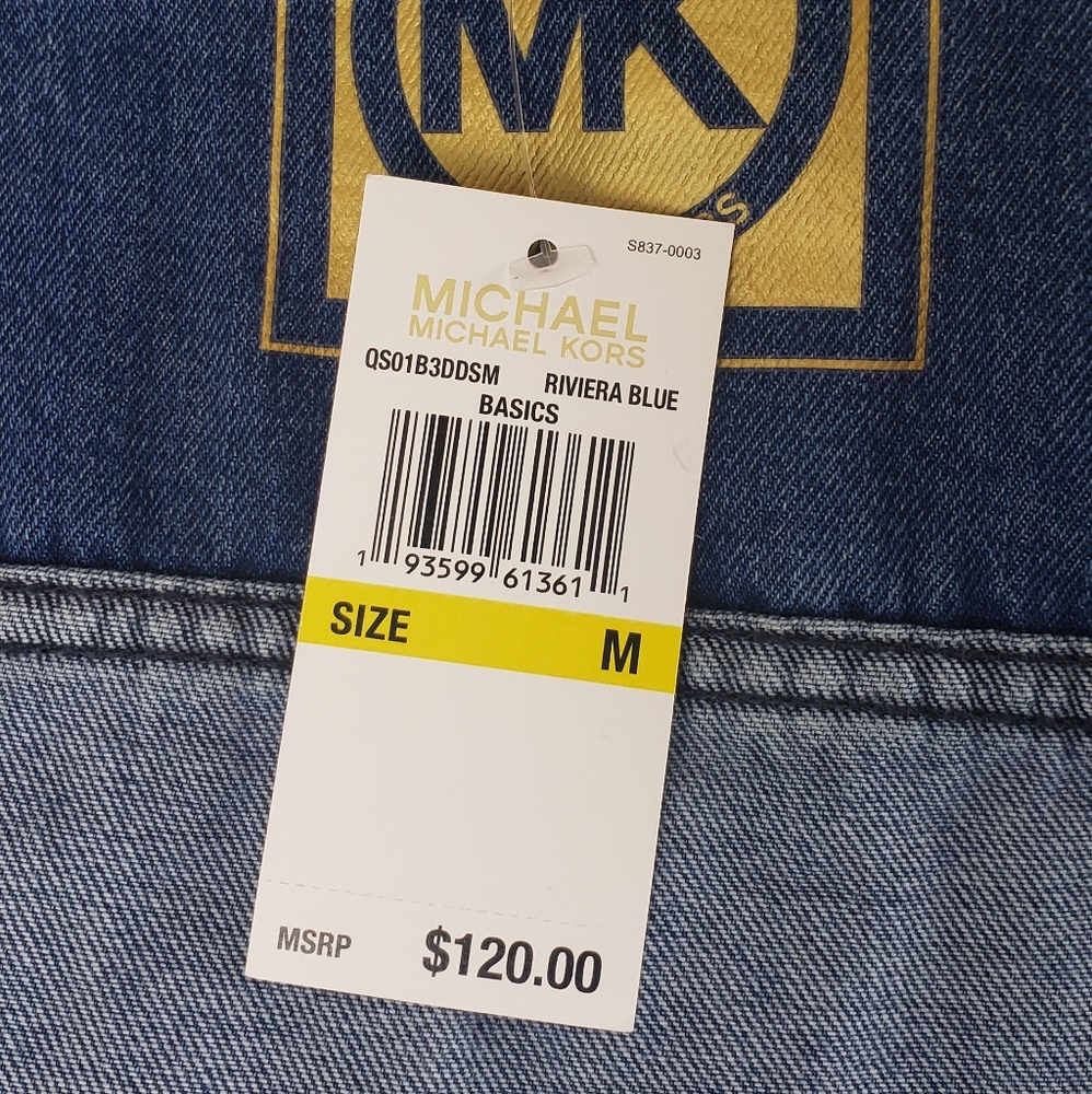 Michael Kors Classic Cotton Denim Jacket - Picture 15 of 16